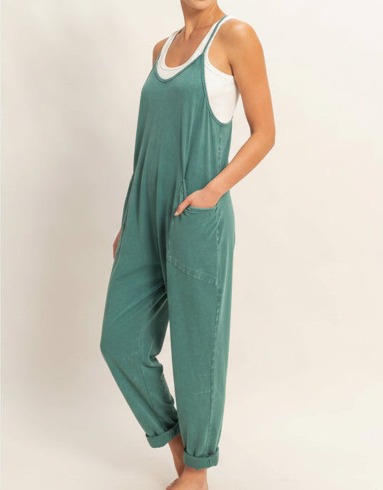 Free Spirit Jumpsuit | Teal