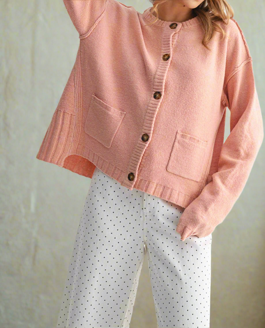 EMORY BUTTON-UP CARDIGAN