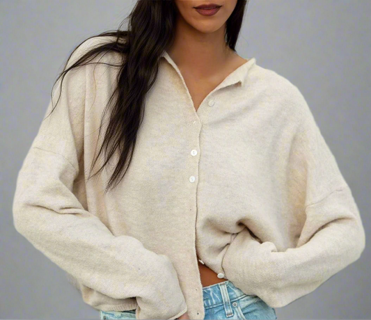 Kami Cardigan | Oat