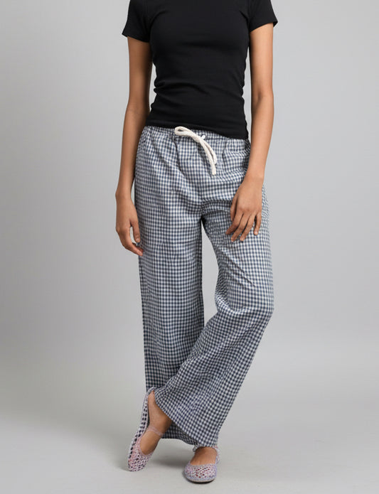 Lifestyle Tie Front Pant| Navy