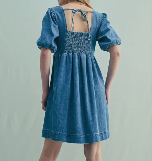 Denim dress