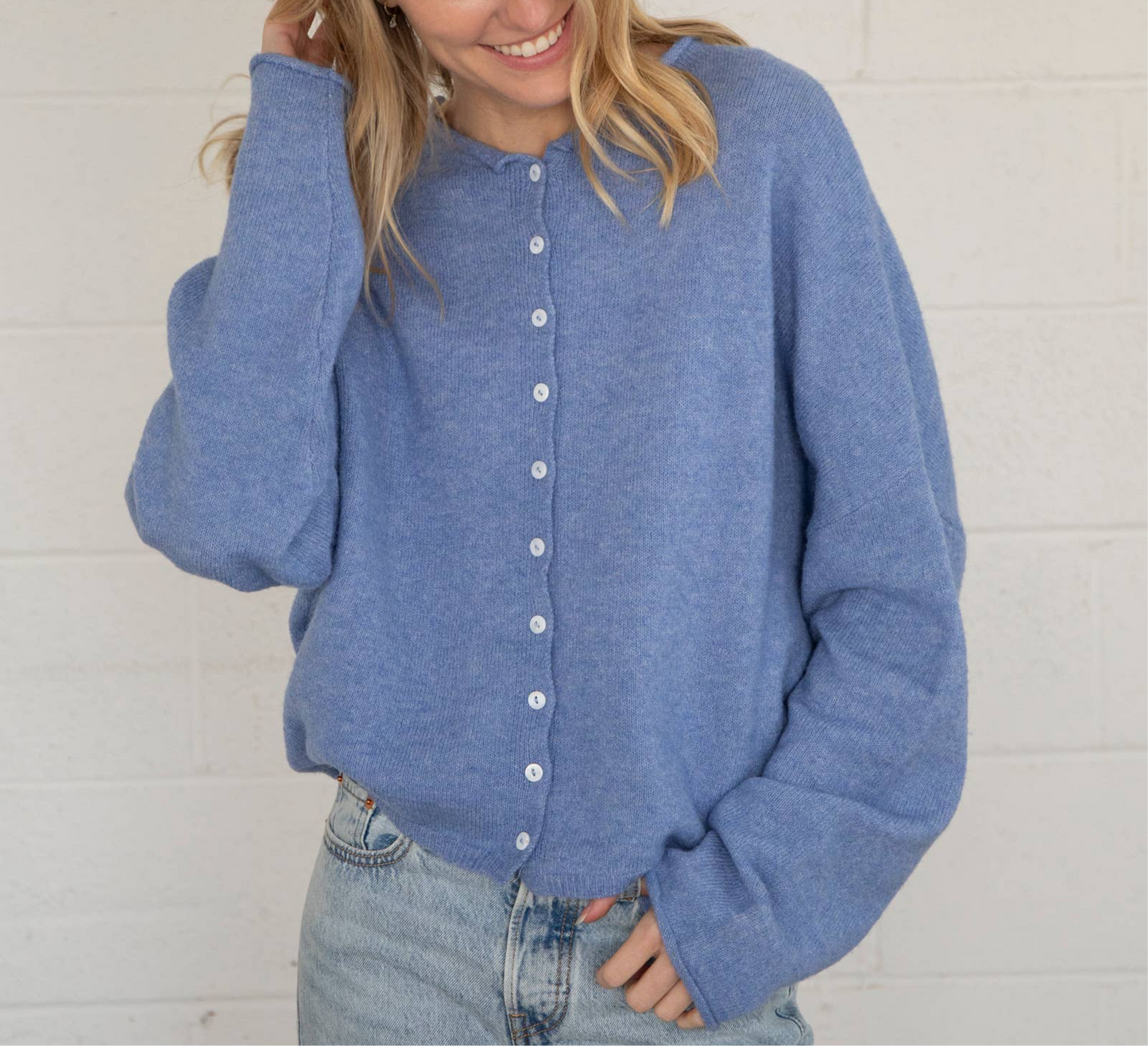 Kami Cardigan | Sky