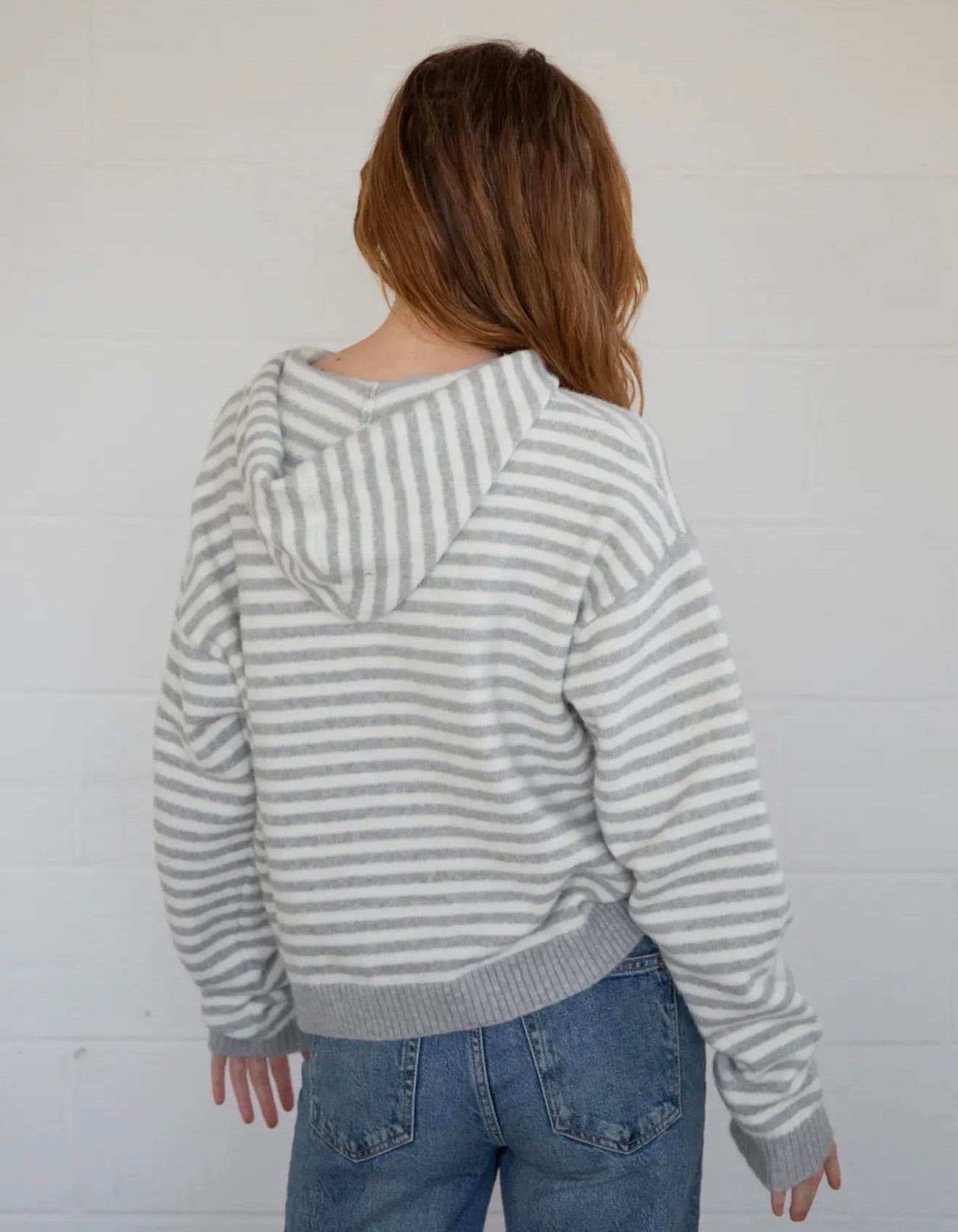 Kenni Zip-Up Hoodie| Grey