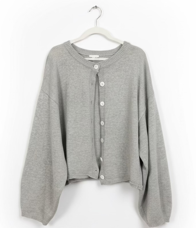 Jessie Cardigan | Heather Grey