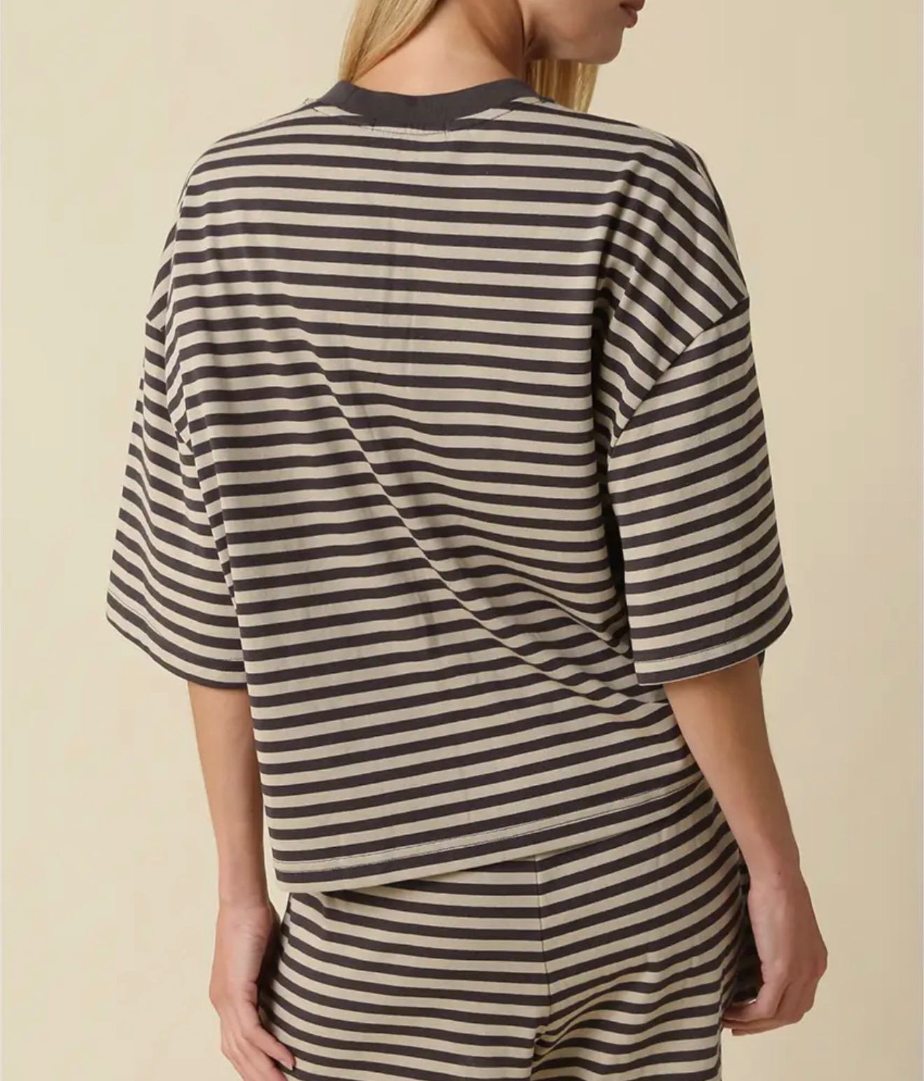 Ari Striped Relaxed Tee