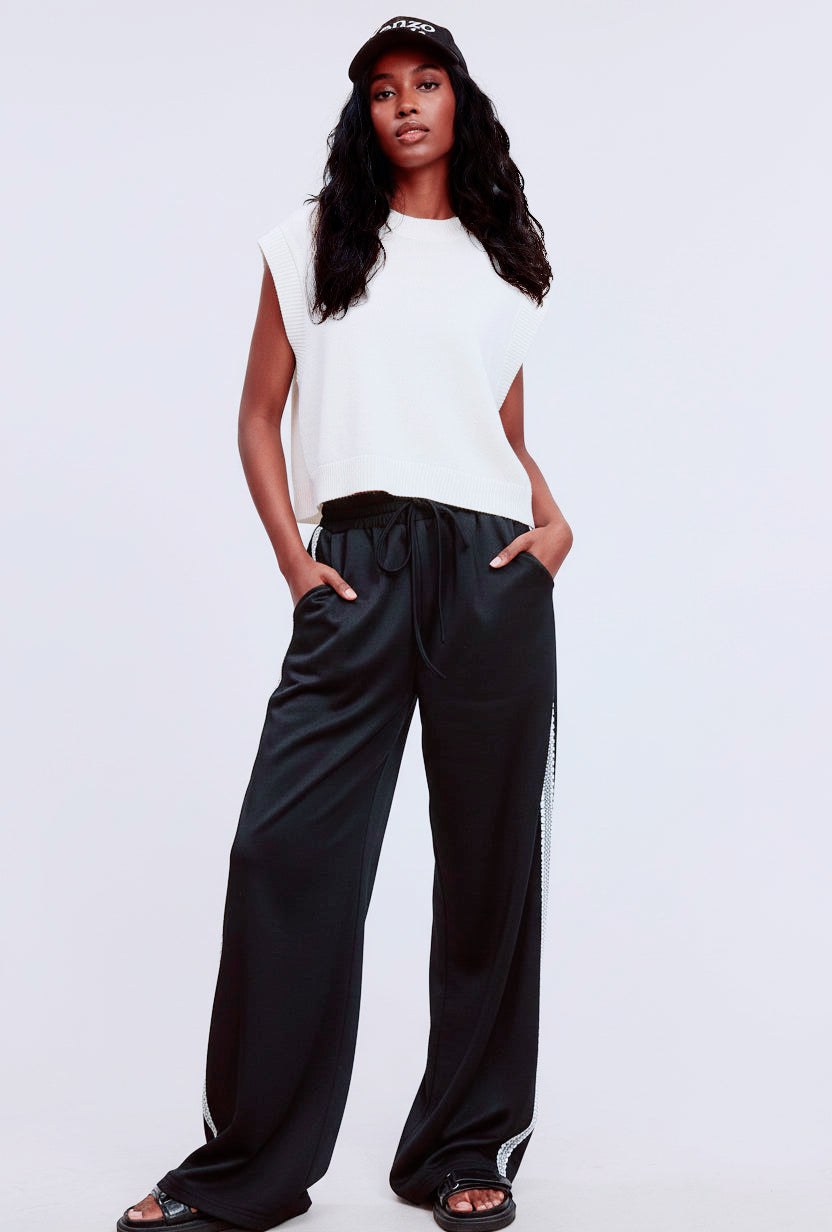Kennedy Lace Trim Track Pant