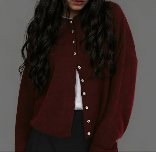 Kami Cardigan | Wine