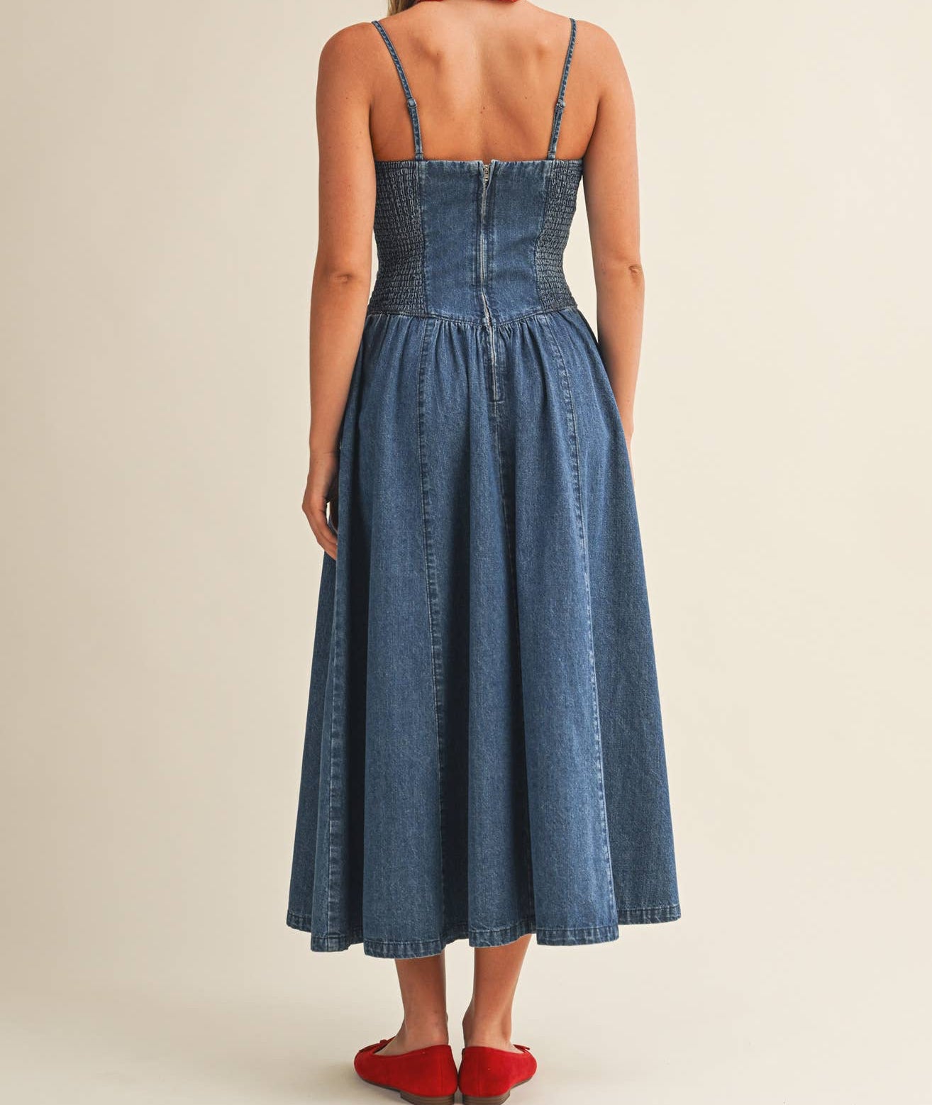 Dani Denim Midi Dress