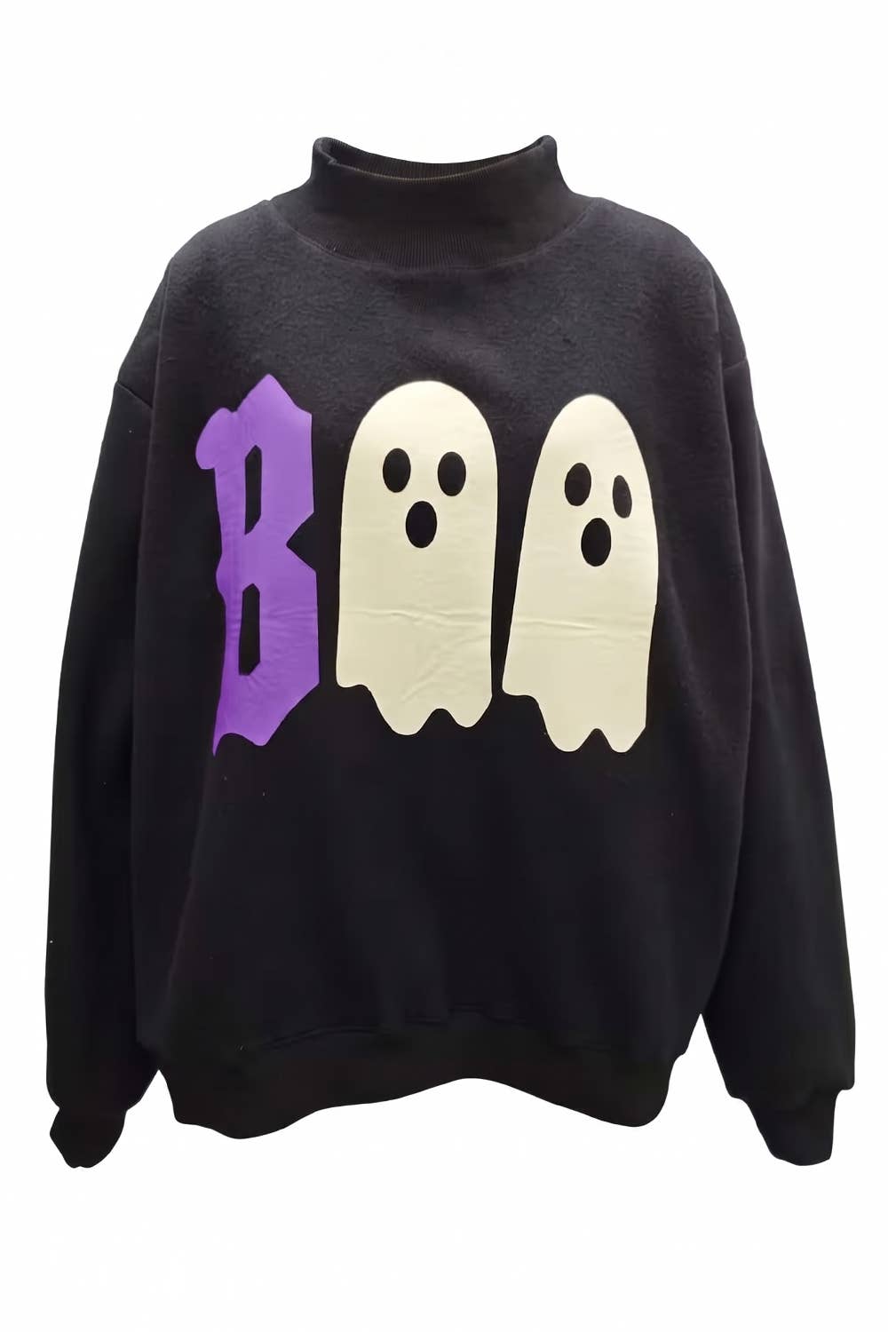 BOO Reversible Mock Neck