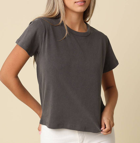 Ivy Vintage Tee| Vintage Black