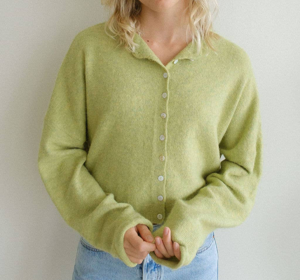 Kami Cardigan | Key Lime