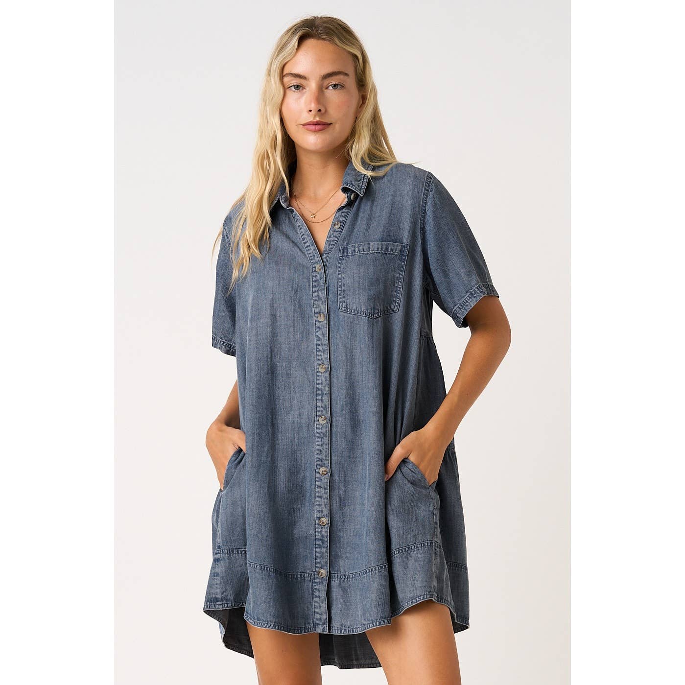 Scottie Mini Shirt Dress
