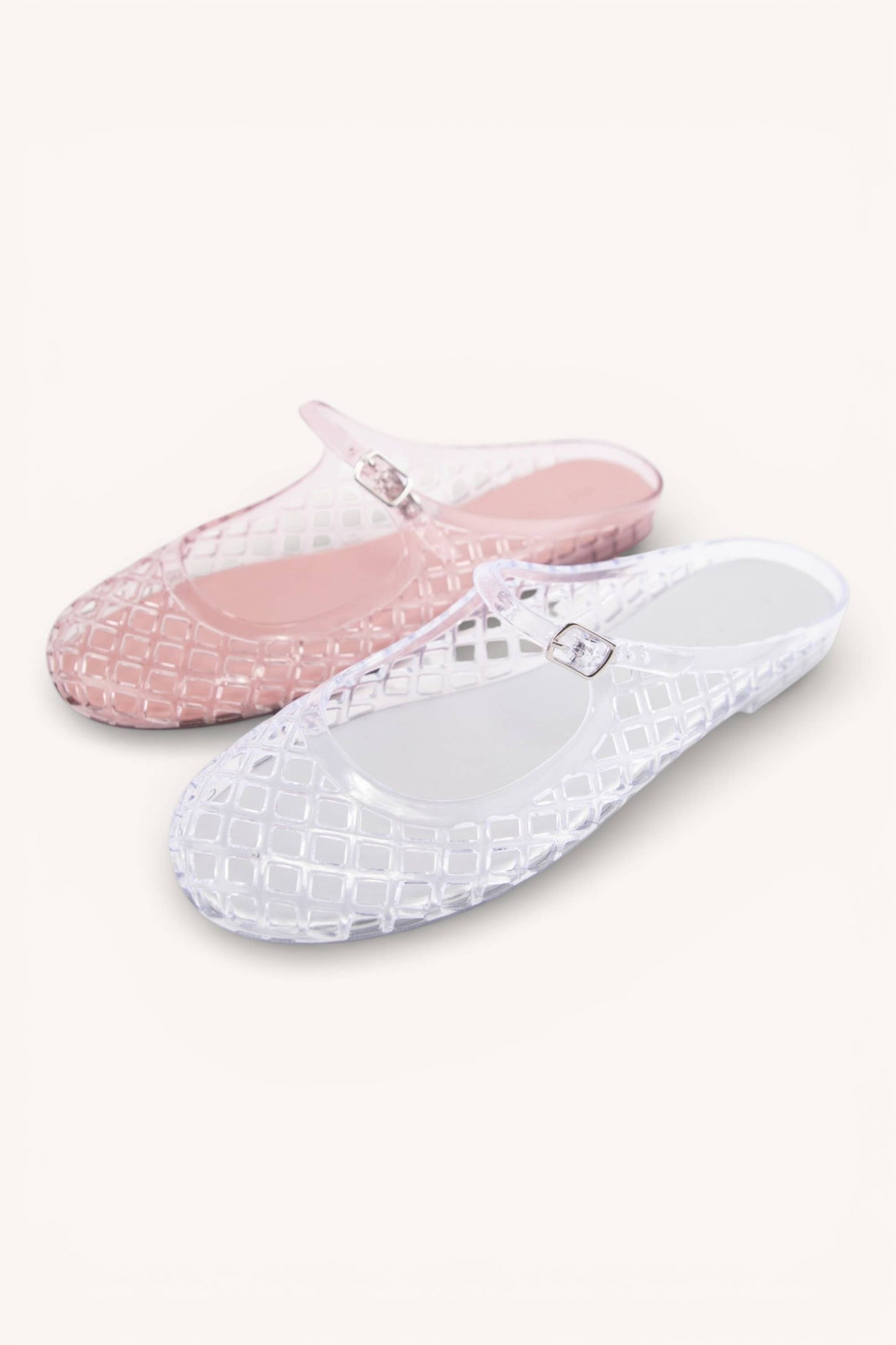Jelly Ballerina slip on | clear