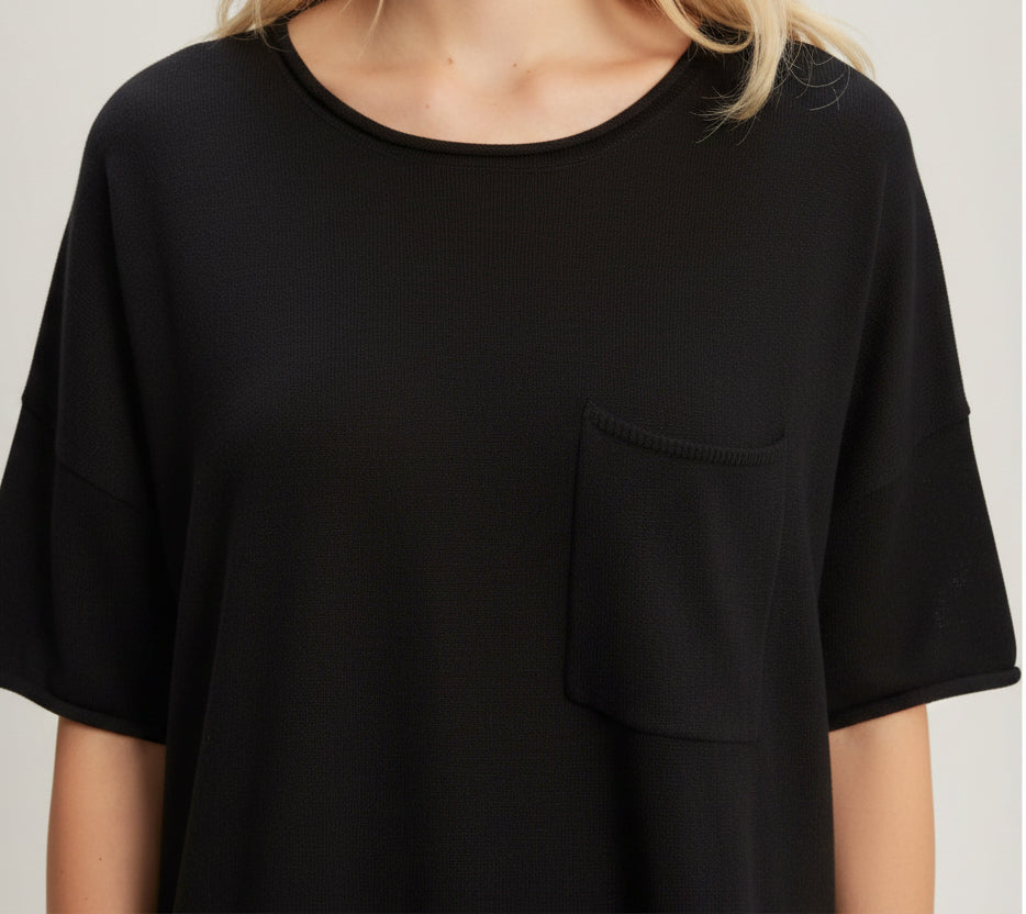 Workday Pocket Tee | Black