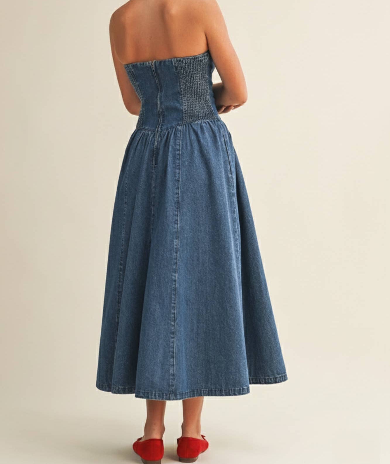 Dani Denim Midi Dress